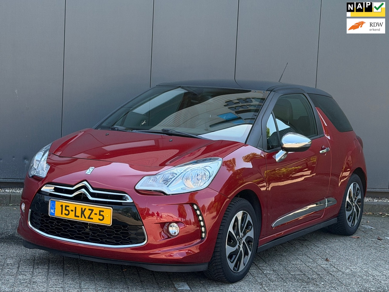 Citroën DS3 - 1.6 So Chic | Nap | Clima | Leer - AutoWereld.nl