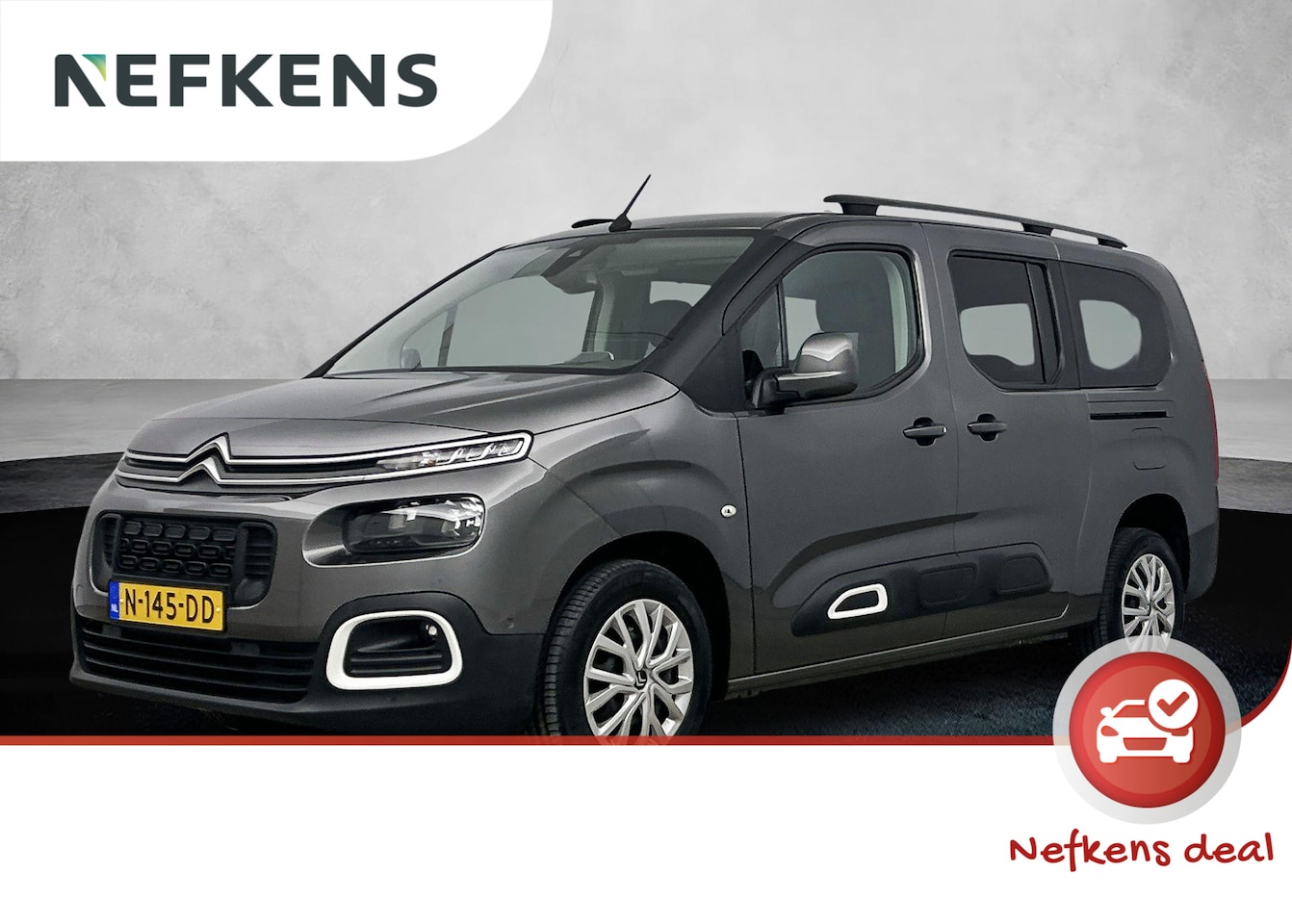 Citroën Berlingo XL - 1.2 130pk Feel 7p. | Automaat | Stoelverwarming | Camera | Dodehoekdetectie | Navigatie | - AutoWereld.nl