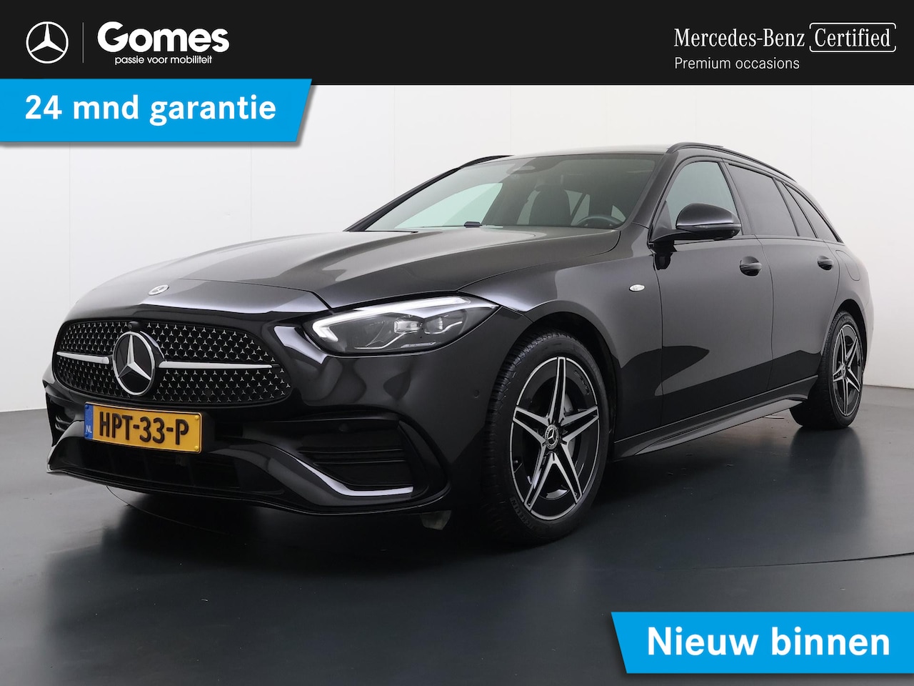 Mercedes-Benz C-klasse Estate - 300 e Business Solution AMG | Trekhaak | Pano | Memory - AutoWereld.nl
