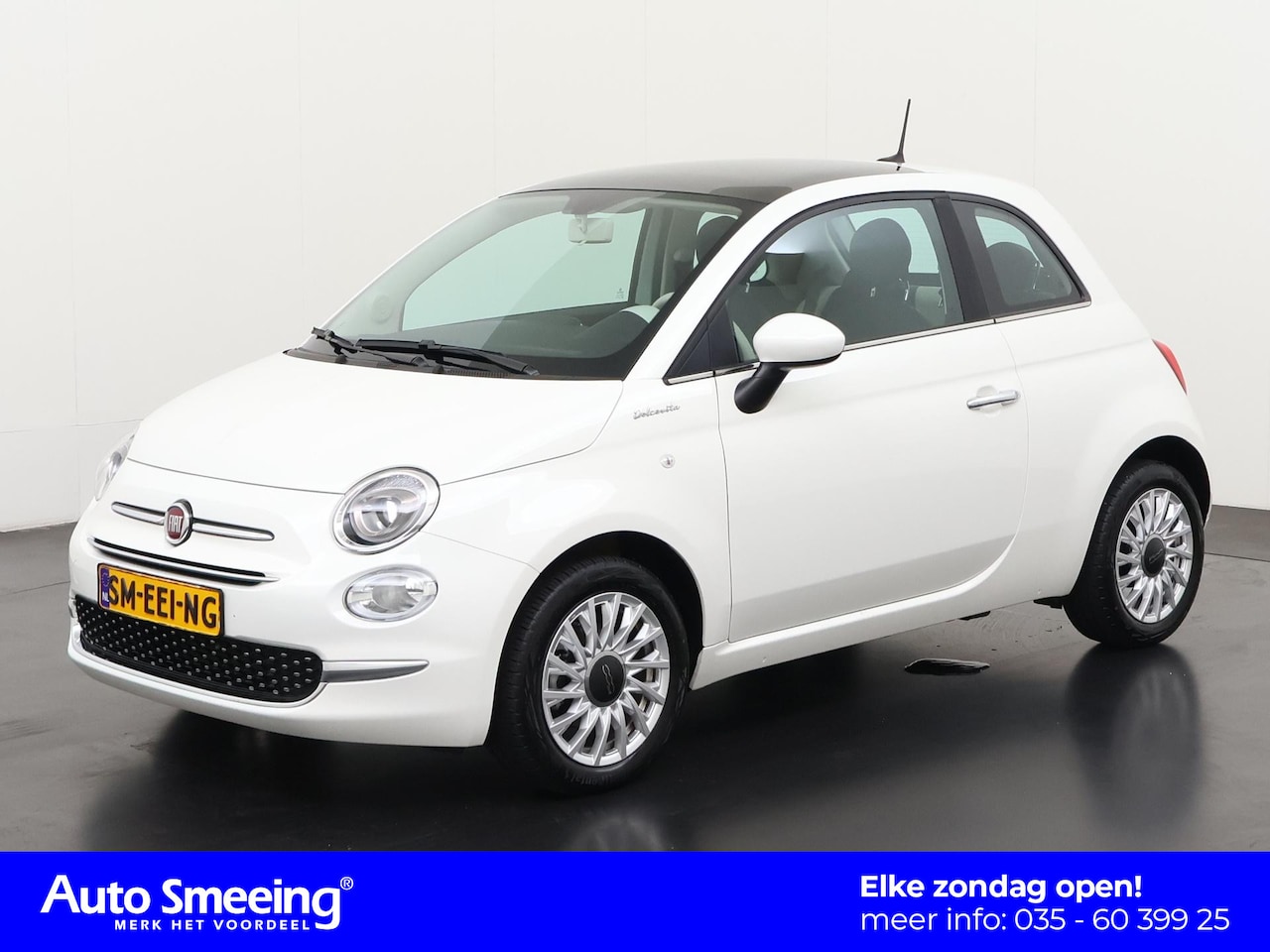 Fiat 500 - 1.0 Hybrid Dolcevita | Panoramadak | Zondag Open! - AutoWereld.nl