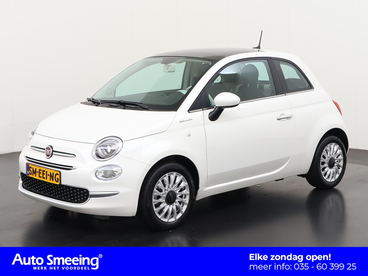 Fiat 500 - 1.0 Hybrid Dolcevita | Panoramadak | Zondag Open! - AutoWereld.nl