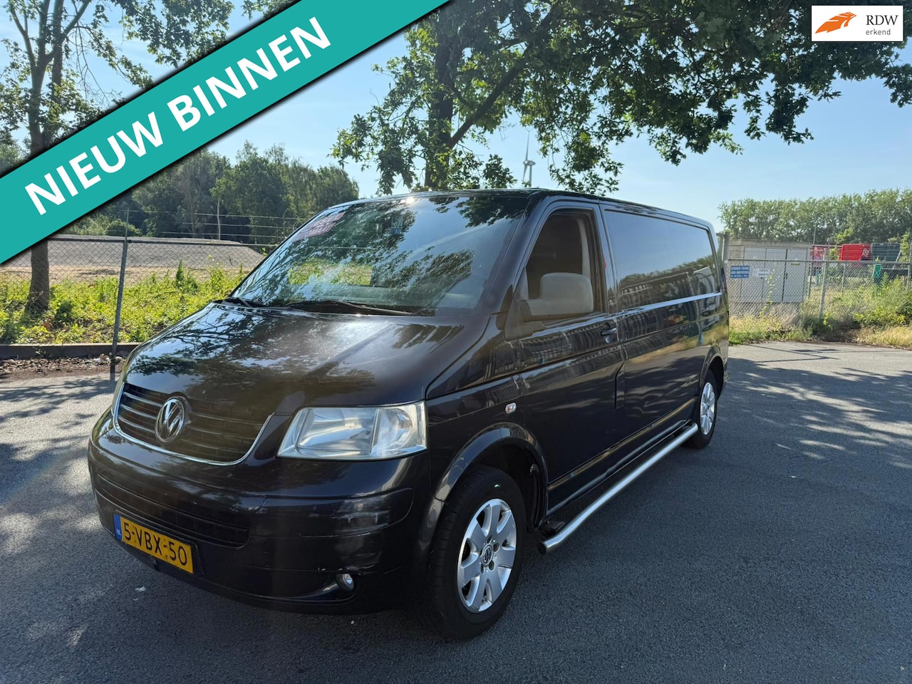 Volkswagen Transporter - 2.5 TDI 340 MHD ENKEL CABINE MET AUTOMAAT EN LEER - AutoWereld.nl