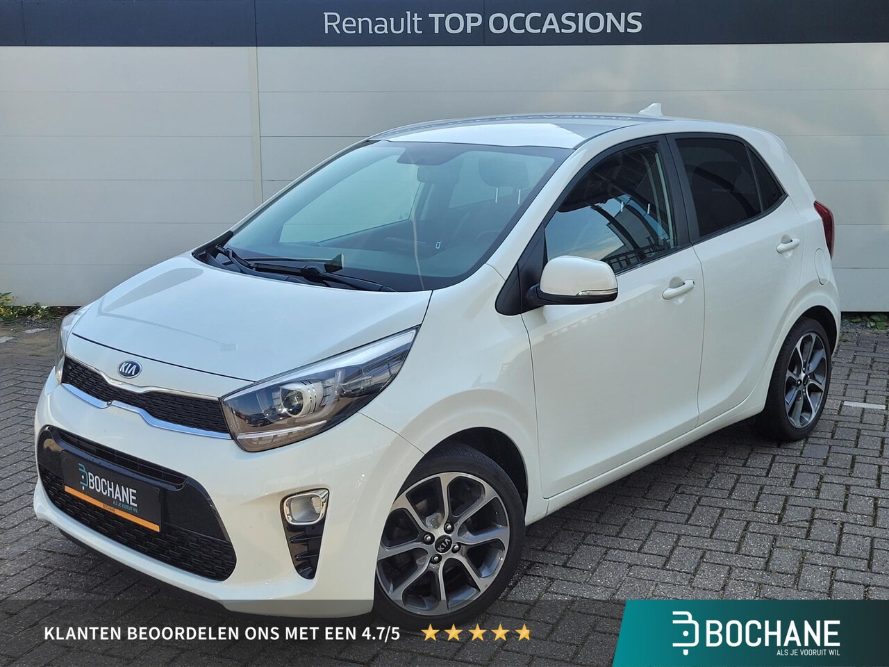 Kia Picanto - 1.0 CVVT Colour Edition | Leder | Climate Control | Cruise Control | Navigatie | Camera - AutoWereld.nl