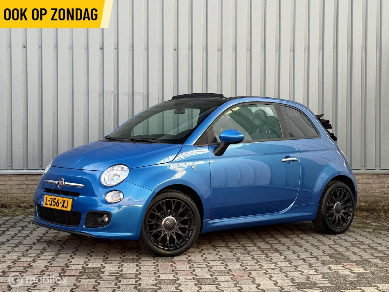 Fiat 500 C - 1.2 Sport | Carbio | Carplay / A.A. | Airco - AutoWereld.nl