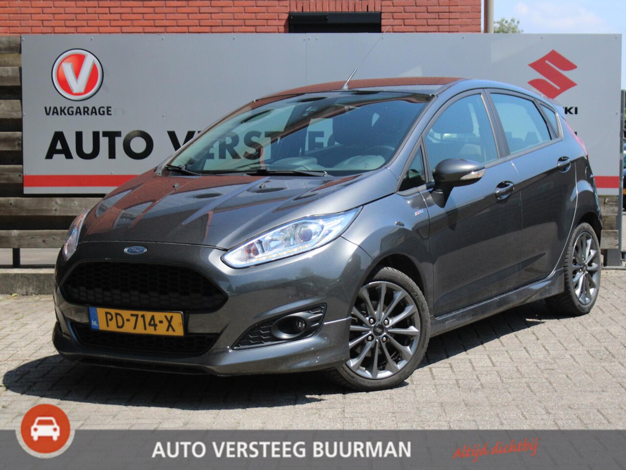 Ford Fiesta - 1.0 EcoBoost ST Line Climate/Cruise Control, Parkeersensoren, Stoelverwarming - AutoWereld.nl