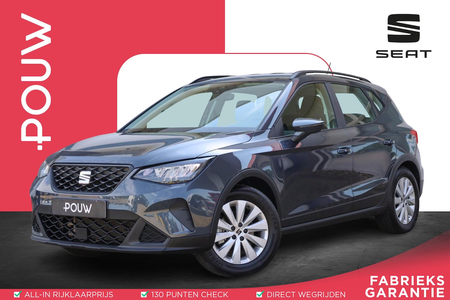 SEAT Arona - 1.0 EcoTSI 95pk Reference | Android Auto & Apple Carplay | Cruise Control - AutoWereld.nl