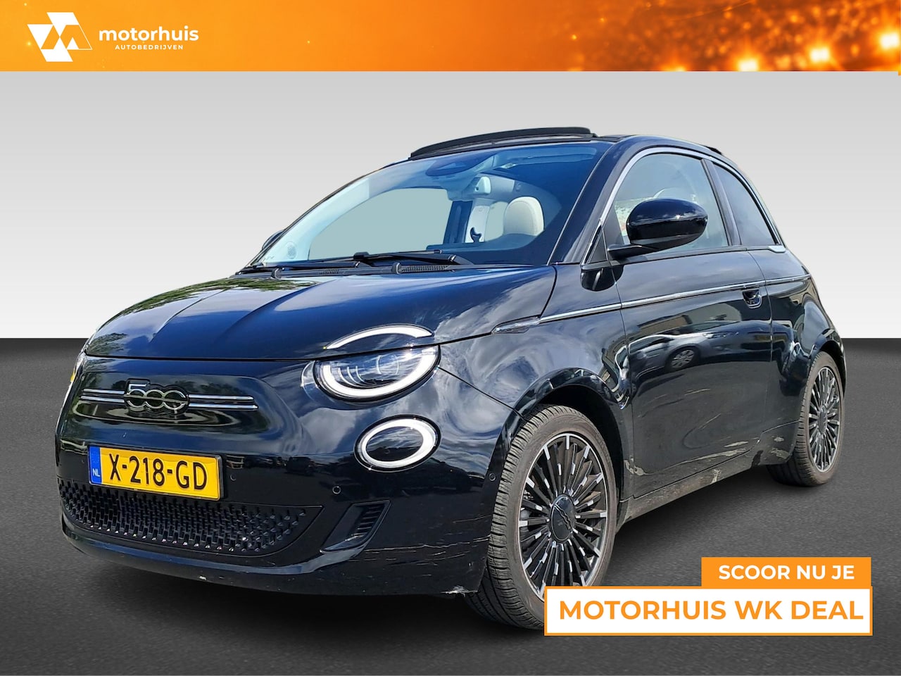 Fiat 500 C - La Prima 42 kWh - AutoWereld.nl