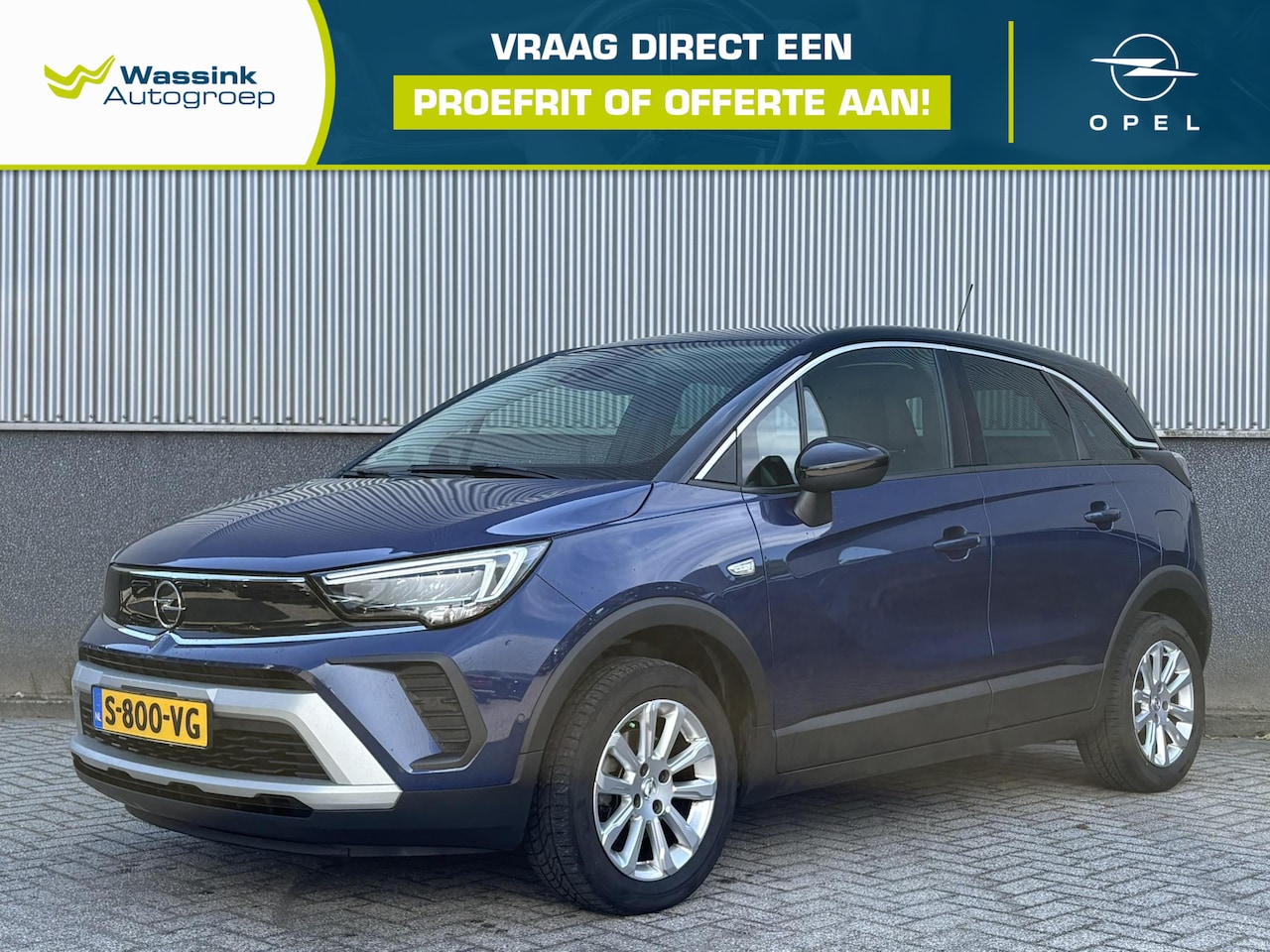 Opel Crossland - 1.2 Turbo Elegance | Navigatie | Stoelverwarming | Stuurverwarming | Camera Achter | Parke - AutoWereld.nl