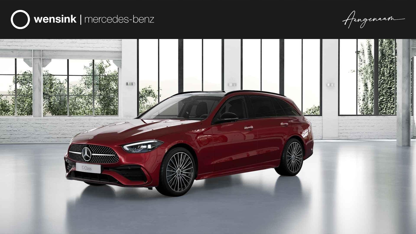 Mercedes-Benz C-klasse Estate - 300e 140 Years Edition | Panoramaschuifdak | Comfort-Pakket | Winterpakket | AMG-line | Pa - AutoWereld.nl