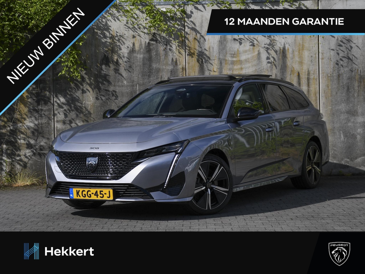 Peugeot 308 SW - GT 1.6 Plug-in Hybrid 225pk Automaat PANO | 18''LM | ADAPT. CC | DODE HOEK | STANDKACHEL | - AutoWereld.nl