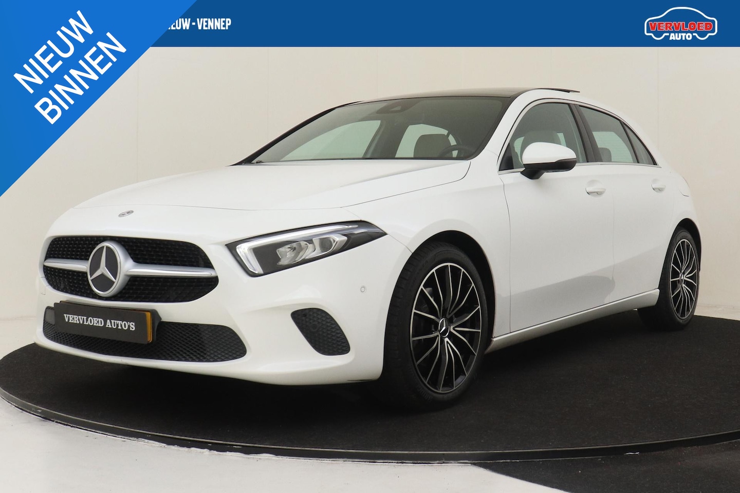 Mercedes-Benz A-klasse - 200 -PANO.DAK|CAMERA|LEDER|KEYLESS|CARPLAY|PROGRESSIVE|STOELVERW.|18" - AutoWereld.nl