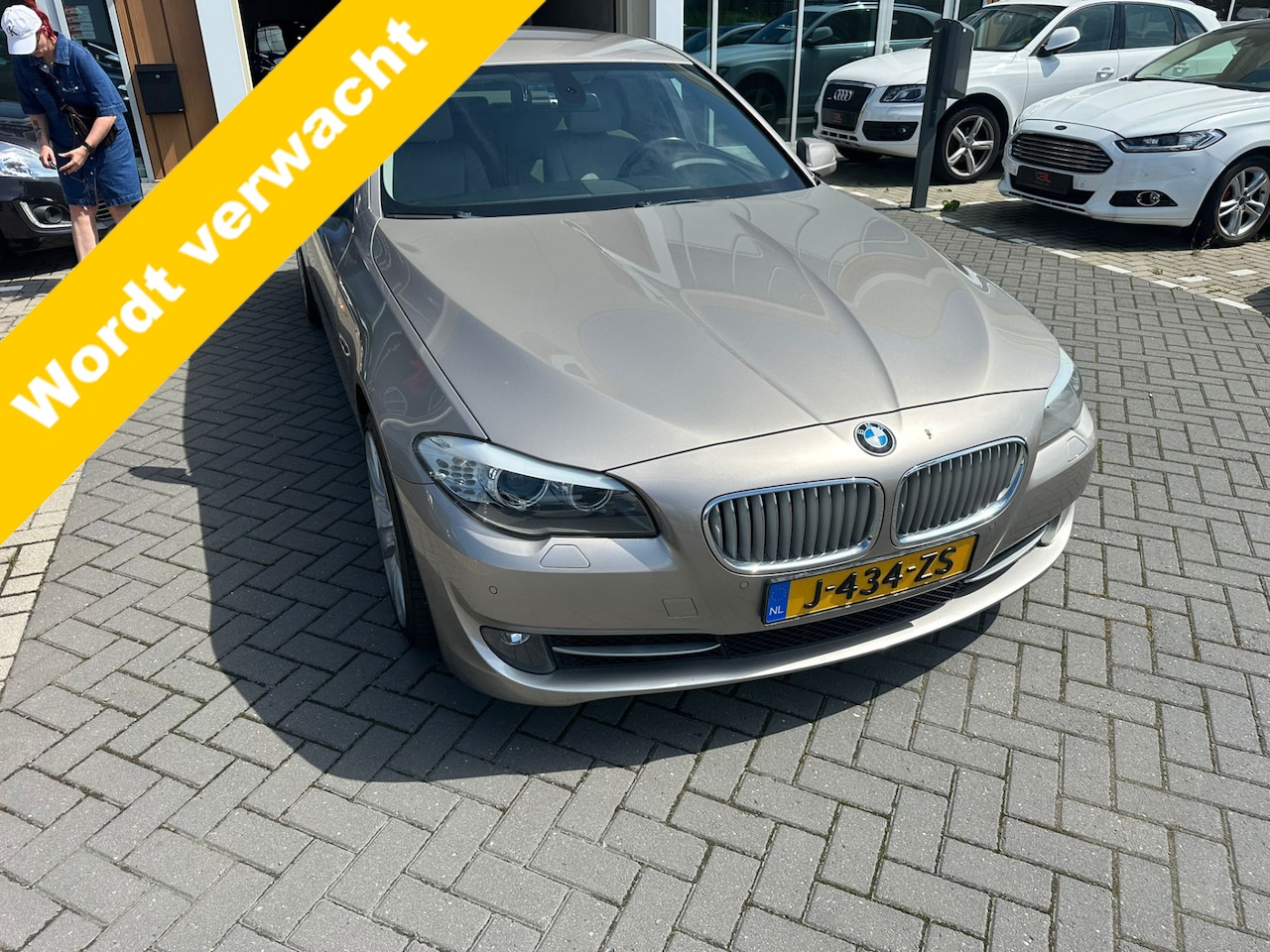 BMW 5-serie Touring - Sedan 535i Upgrade Edition Active Hybride airco/ecc leer - AutoWereld.nl
