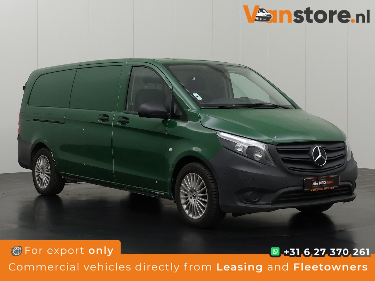 Mercedes-Benz Vito - eVito Koelwagen Extra Lang 90 kWh | Airco | Cruise | Achterdeuren - AutoWereld.nl