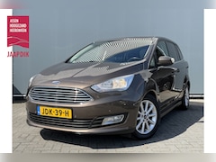 Ford Grand C-Max - BJR 2017 1.0 126 PK Titanium STOEL-STUURVERWARMING | NAVI | CLIMA | CRUISE | PARKEERHULP |