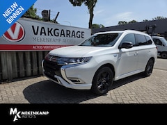 Mitsubishi Outlander - 2.4 PHEV Instyle 18"/Trekhaak/LED/Leder/Stoel + stuurverwarming/Dodehoek/PDC v+a/360 Camer