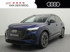 Audi Q4 e-tron - 50 quattro S edition 77 kWh 299 PK | LED Matrix | Leder | Elek. Verstelbare stoelen | Side