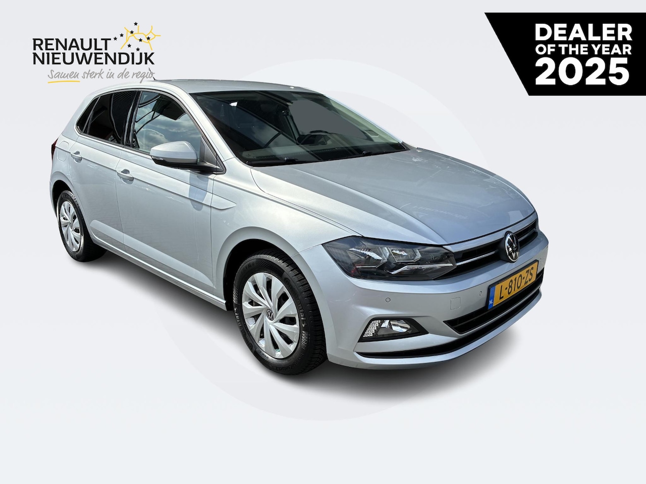 Volkswagen Polo - 1.0 TSI 95 Comfortline AUTOMAAT Parkeersensoren voor en achter. - AutoWereld.nl