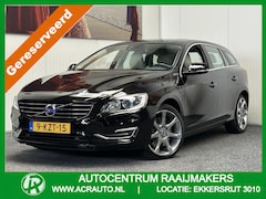 Volvo V60 - 2.4 D6 AWD PLUG- IN HYBRID SUMMUM NAVIGATIE CRUISE CONTROL CLIMATE CONTROL LEDER STOELVERW