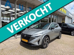 Nissan Qashqai - 1.3 MHEV Xtronic Tekna Plus 158PK PANORAMADAK 360 CAMERA LEDER