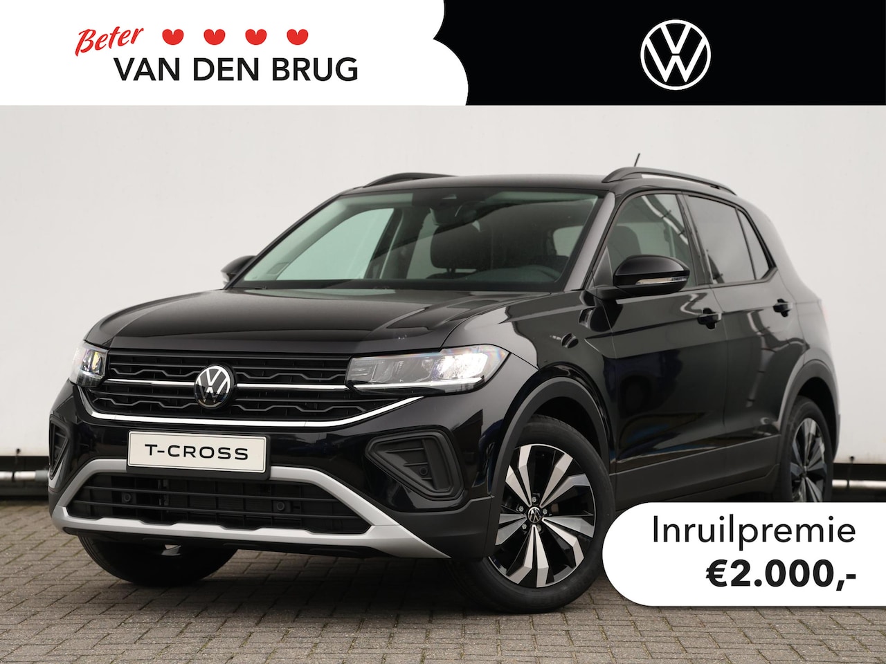 Volkswagen T-Cross - Life Edition 1.0 TSI 95 PK Camera | PDC | Climate Control | LED | 17" inch velgen | - AutoWereld.nl