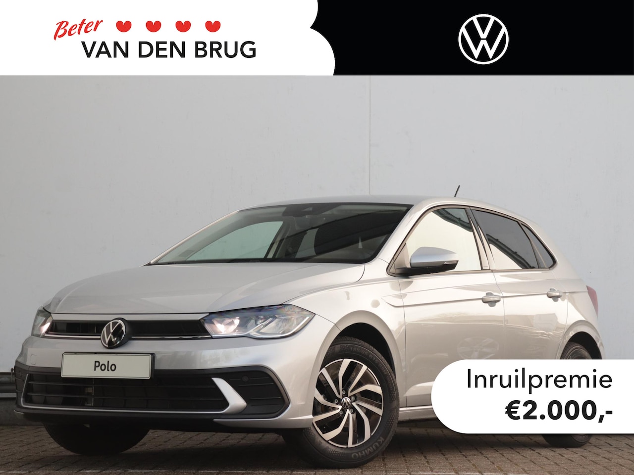 Volkswagen Polo - Life Edition 1.0 TSI 95 PK | Achteruitrijcamera | LED | Parkeersensoren | 15 inch LMV | - AutoWereld.nl