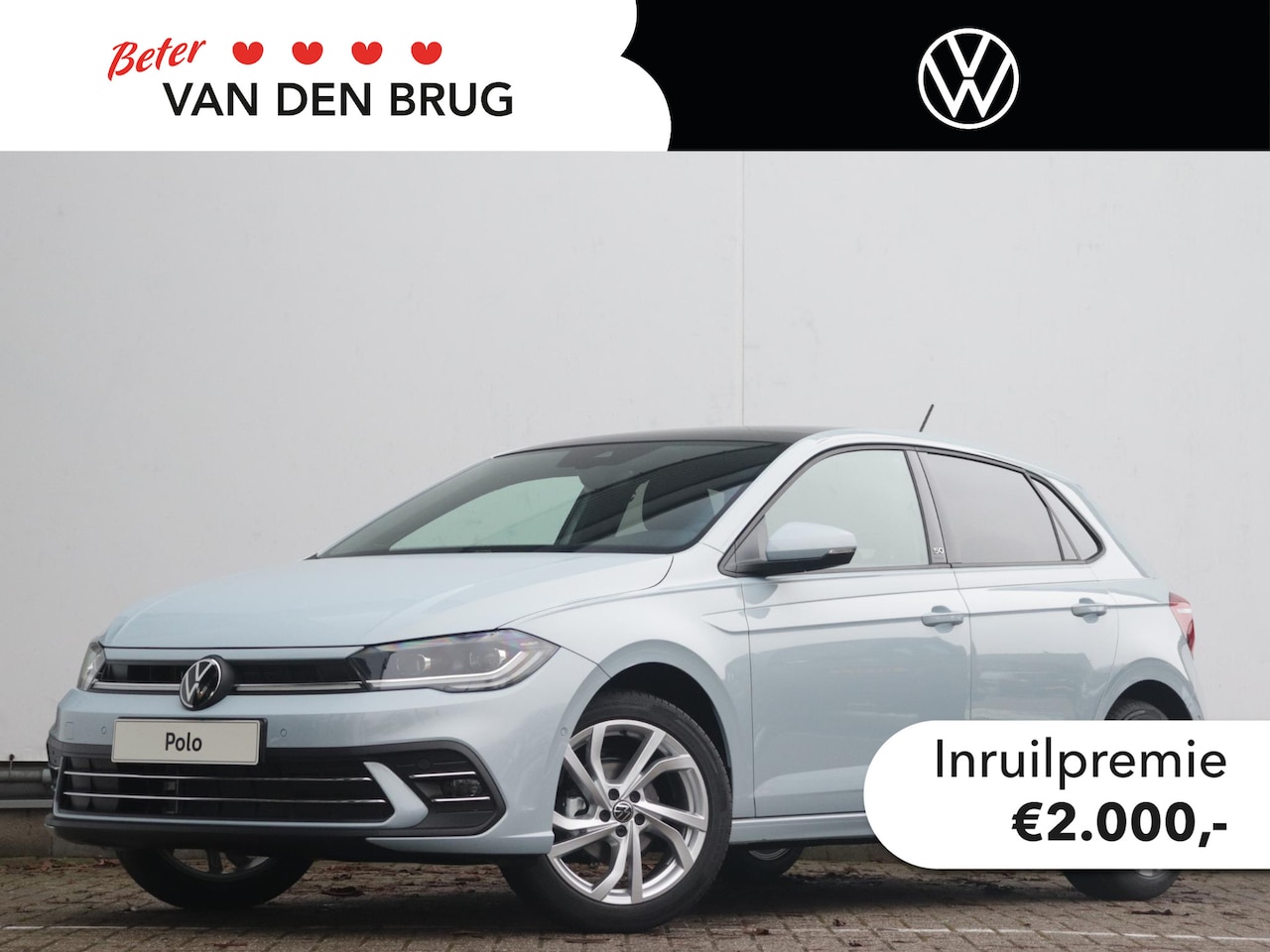 Volkswagen Polo - 50 Edition 1.0 TSI 95 PK | Adaptieve Cruise | 17" inch velgen | Digital cockpit | Panorama - AutoWereld.nl