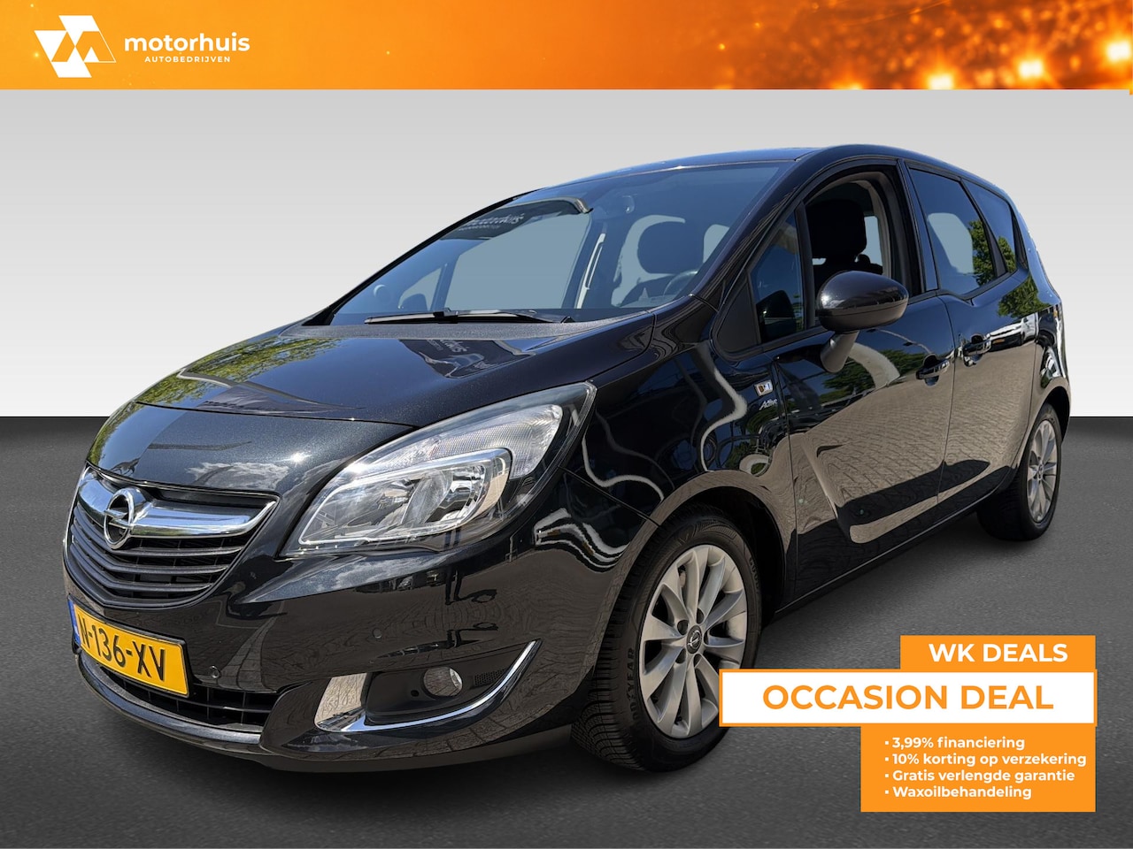 Opel Meriva - 1.4 Turbo Blitz Automaat | Boordcomputer | Cruise control | Metaalkleur - AutoWereld.nl