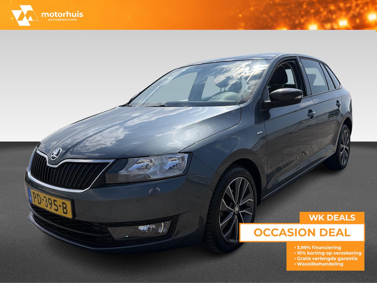 Skoda Rapid Spaceback - 1.2 TSI Greentech Drive | Airco | Boordcomputer | DAB ontvanger - AutoWereld.nl
