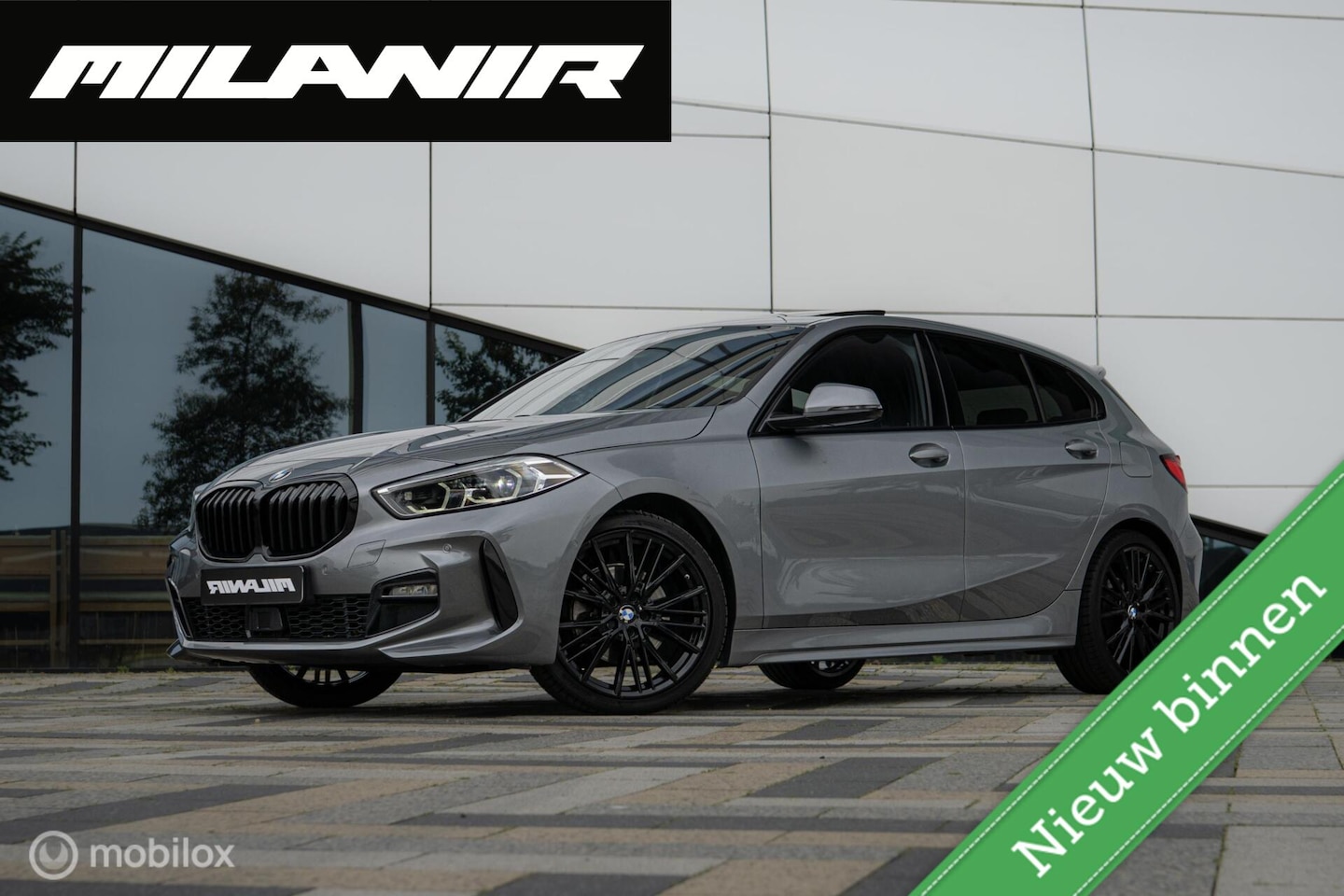 BMW 1-serie - 118i M Sport |Pano |Kuipstoelen |H&K |HUD |ACC - AutoWereld.nl
