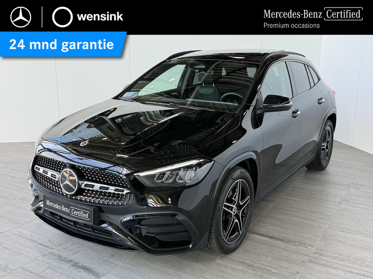 Mercedes-Benz GLA-Klasse - 180 AMG Line | Panoramaschuifdak | Night| Achteruitrijcamera | Dodehoekassistent | - AutoWereld.nl