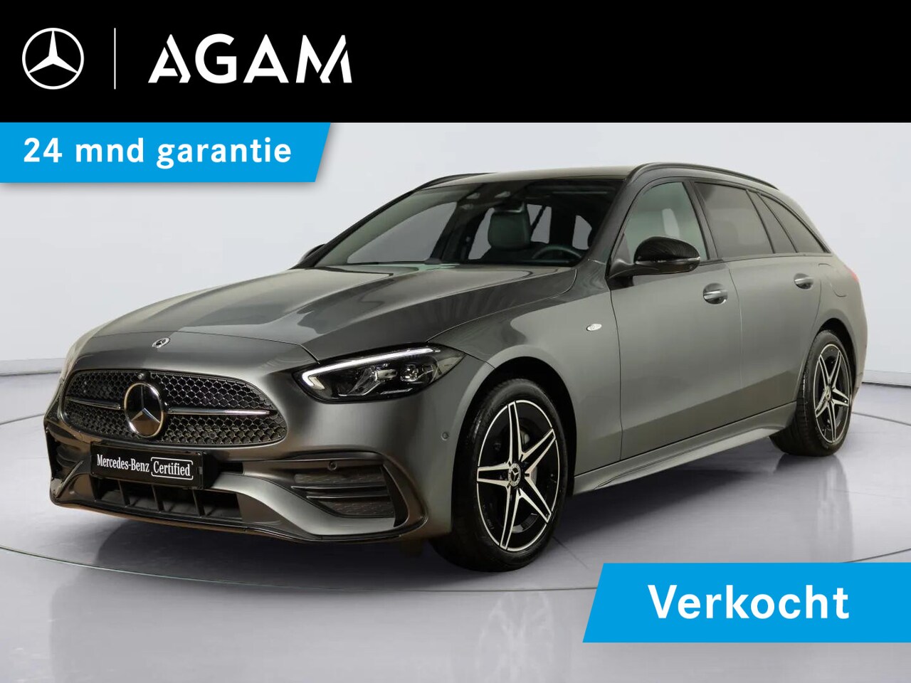 Mercedes-Benz C-klasse Estate - 300 e Business Solution AMG Panorama dak - AutoWereld.nl