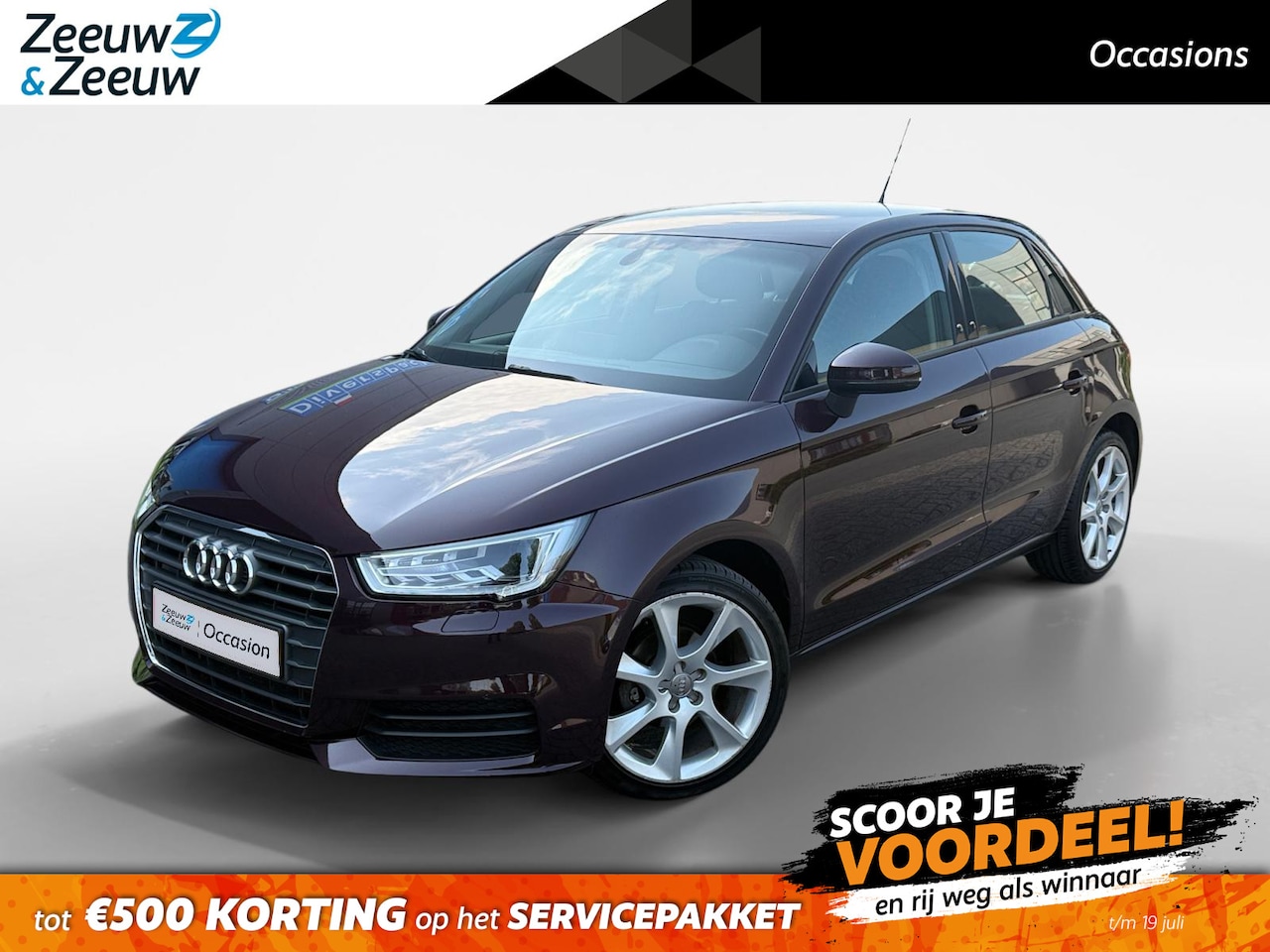 Audi A1 Sportback - 1.0 TFSI Sport Pro Line S | Navigatie | Stoelverwarming | Bluetooth | Airco | Goed onderho - AutoWereld.nl