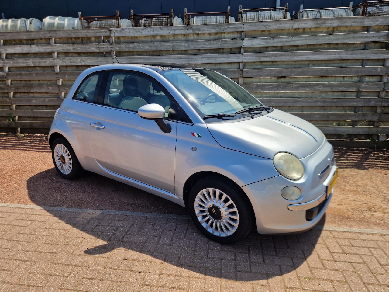 Fiat 500 - 1.2 Lounge Airco Panoramadak - AutoWereld.nl