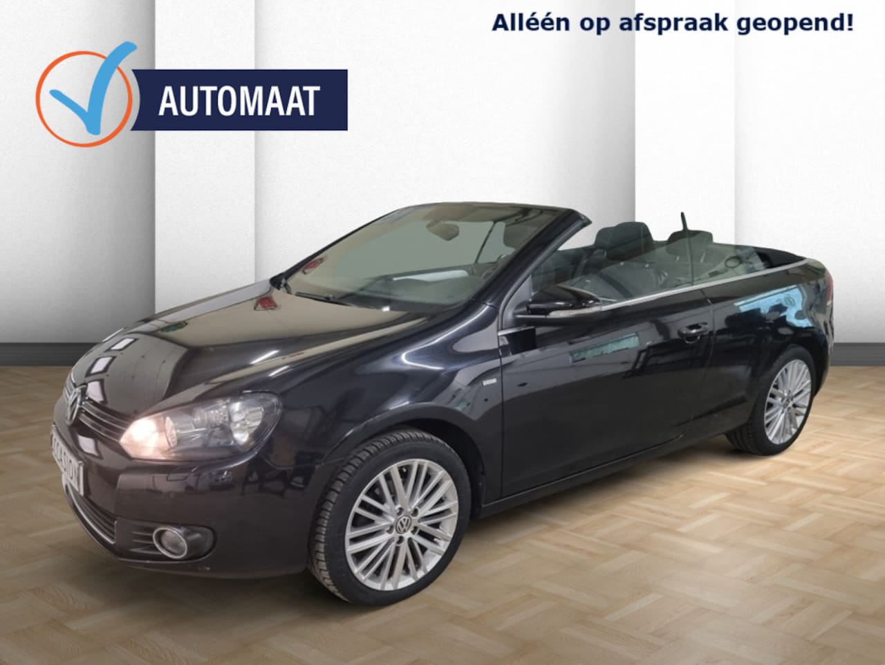 Volkswagen Golf Cabriolet - 1.4 TSI AUTOMAAT Carplay Cruise Airco BOMVOLL - AutoWereld.nl