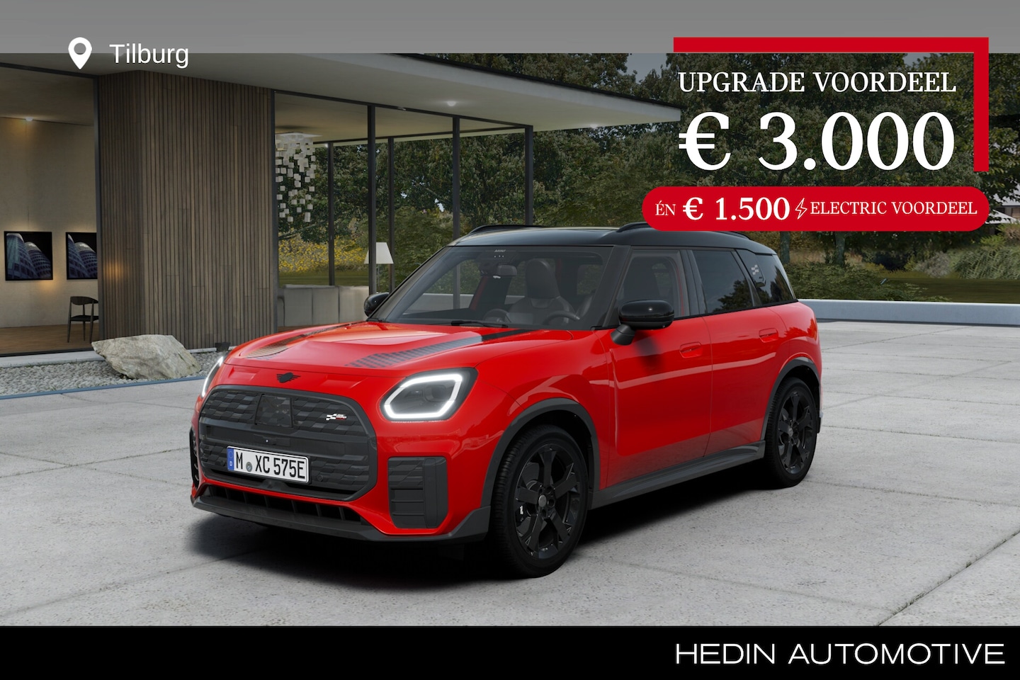 MINI Countryman - E JCW-Trim 66.5 kWh | Pakket XL | | Elektrische Verstelbare Stoelen | 360 Graden Camera | - AutoWereld.nl