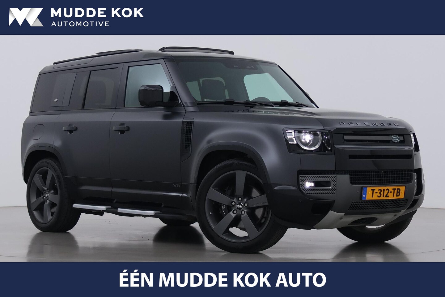 Land Rover Defender 110 - 5.0 P525 110 V8 Carpathian Edition | Luchtvering | Treeplanken | Meridian Surround | Koelb - AutoWereld.nl