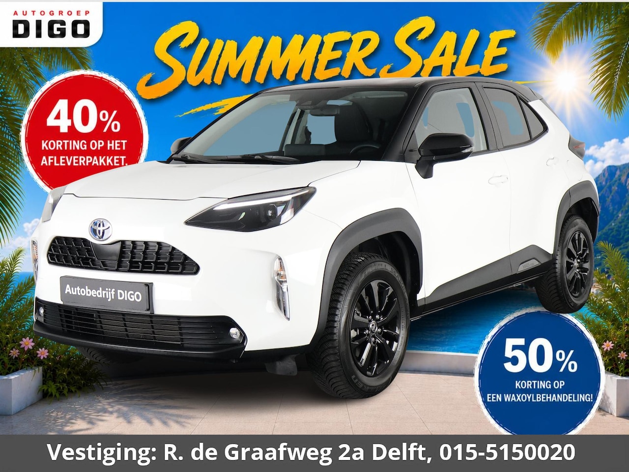 Toyota Yaris Cross - 1.5 Hybrid 115 Dynamic Bi-Tone - AutoWereld.nl