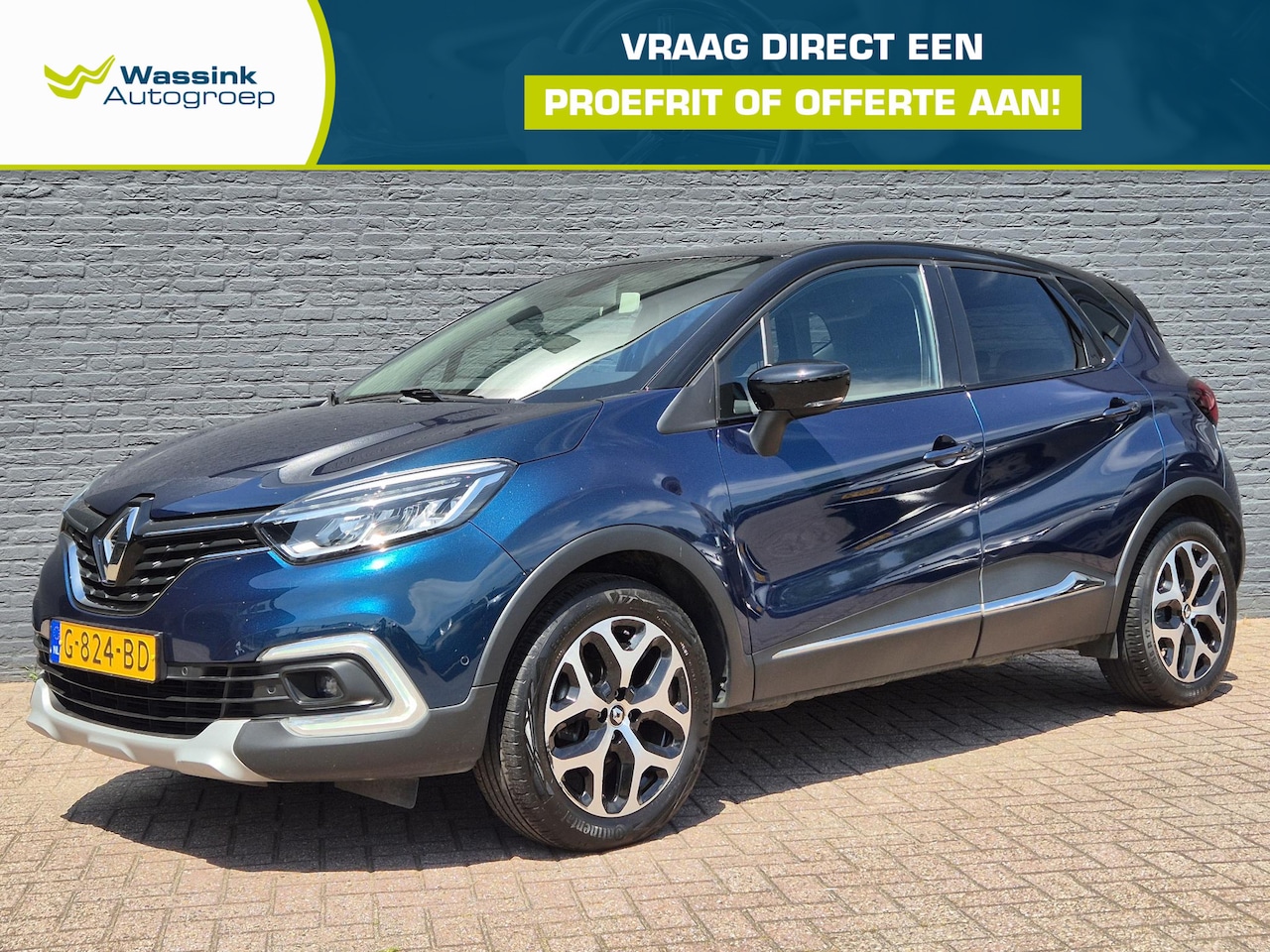Renault Captur - 0.9 TCe Intens | Cruise Control | Navigatie | Dode hoek detectie | Automatische airco | Ac - AutoWereld.nl
