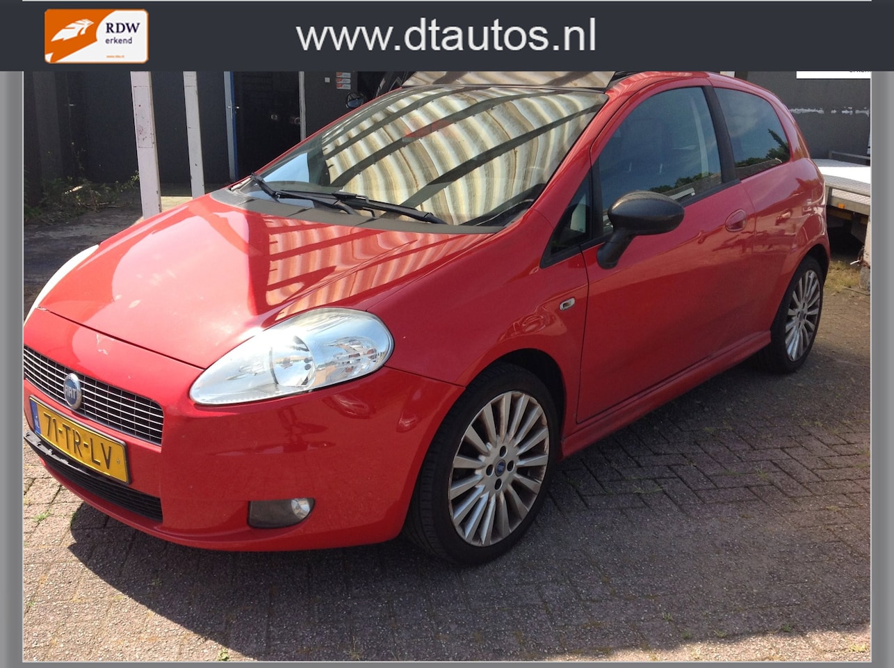 Fiat Grande Punto - 1.4-16V Sport 1.4-16V Sport nieuwe apk - AutoWereld.nl