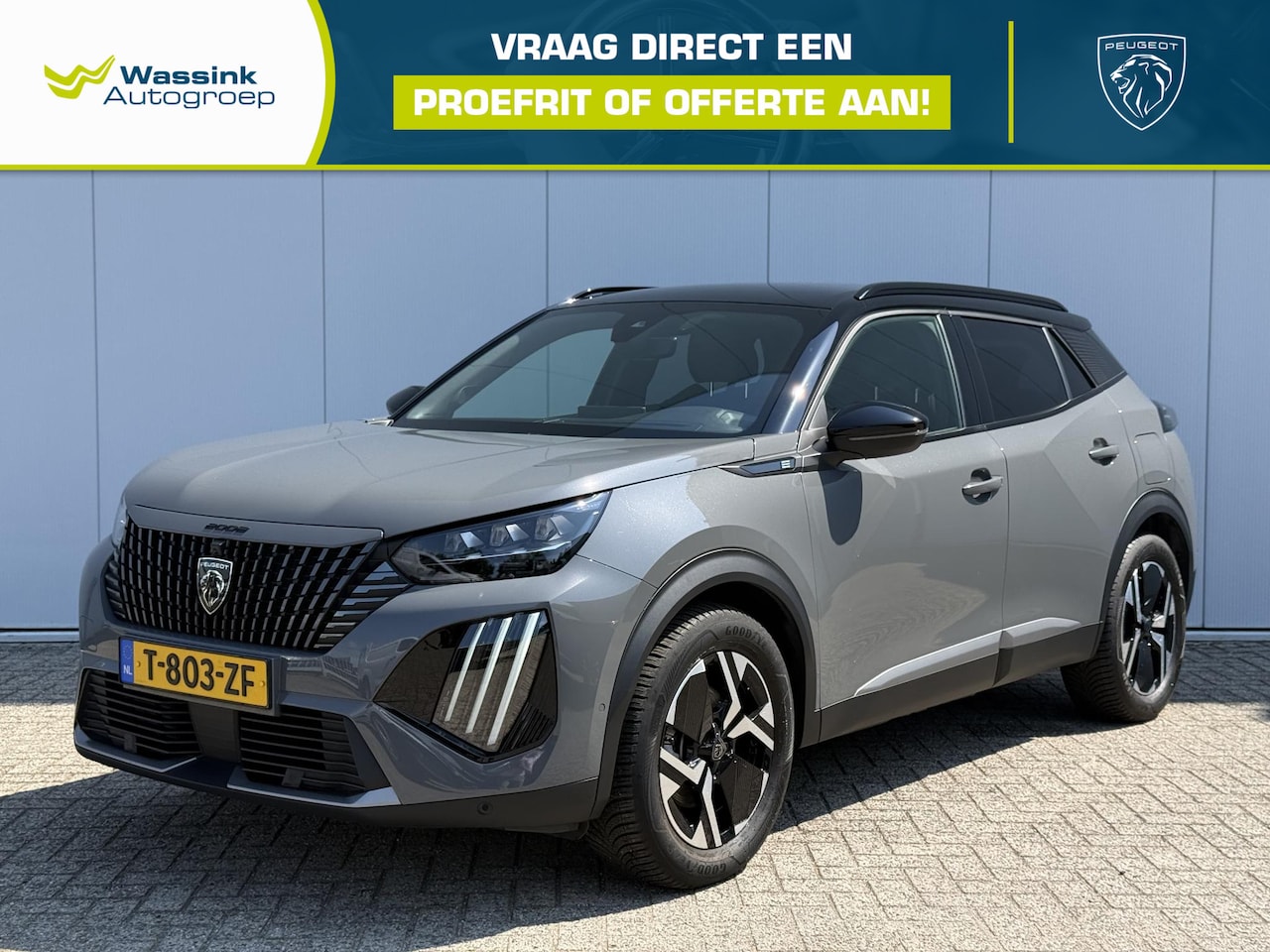 Peugeot e-2008 - EV GT 54 kWh Achteruitrijcamera | Vol leder | Adaptive Cruise | Carplay | Dode hoek | Lich - AutoWereld.nl