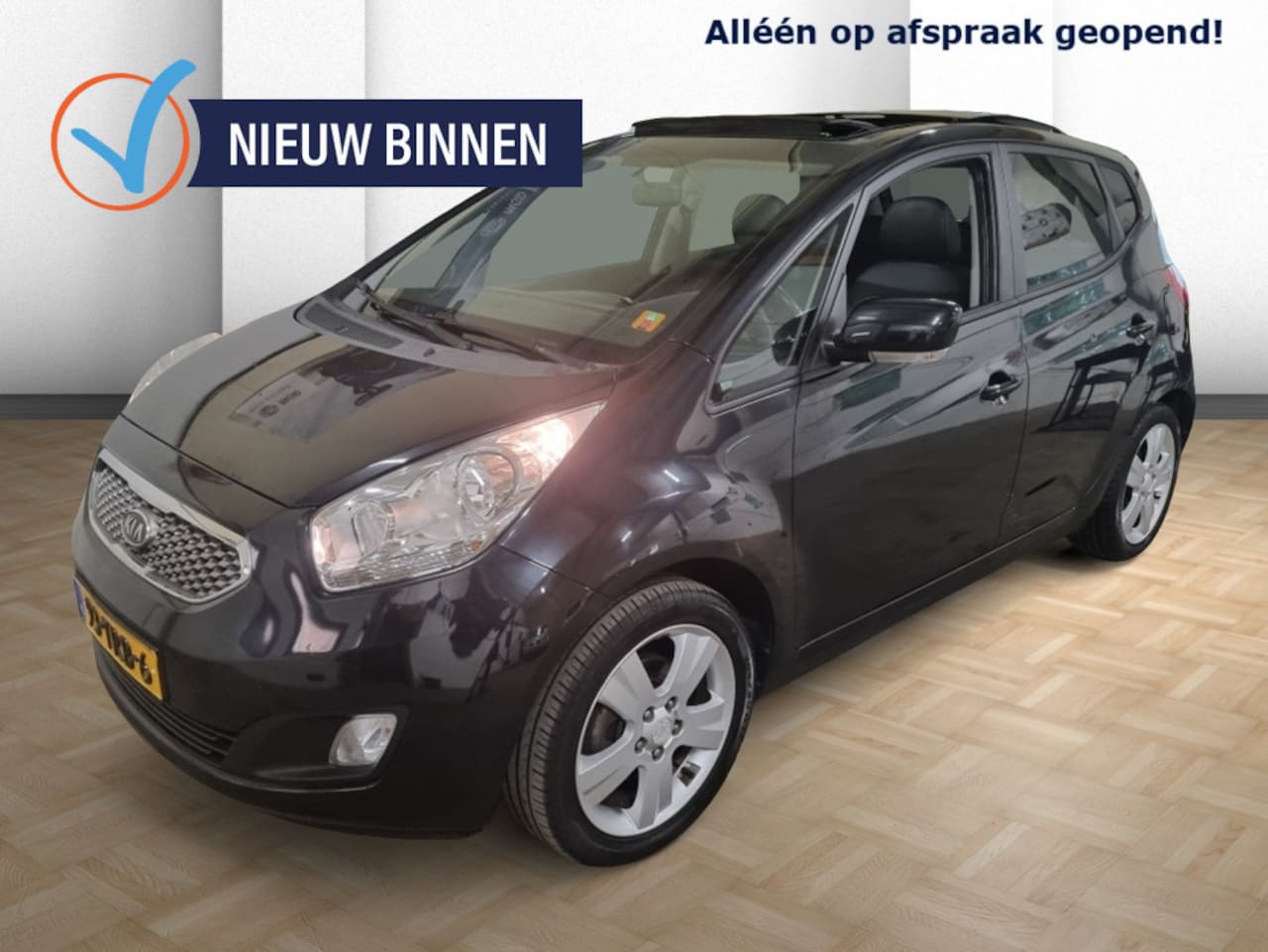 Kia Venga - 1.4 CVVT Fuse 1E Eigenaar Nap Navi Airco - AutoWereld.nl