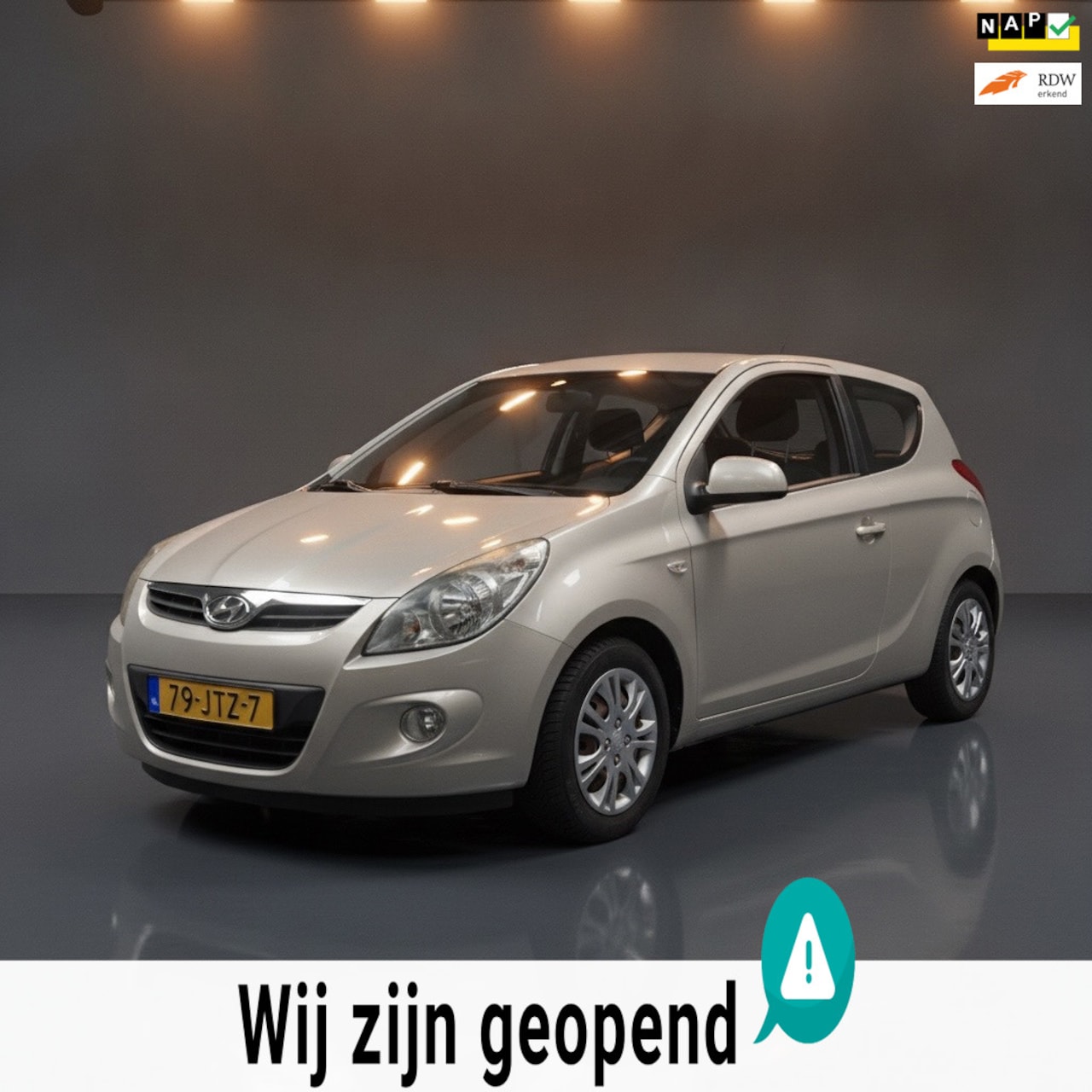 Hyundai i20 - 1.4i DynamicVersion-airco-elek ramen-1 jaar apk - AutoWereld.nl