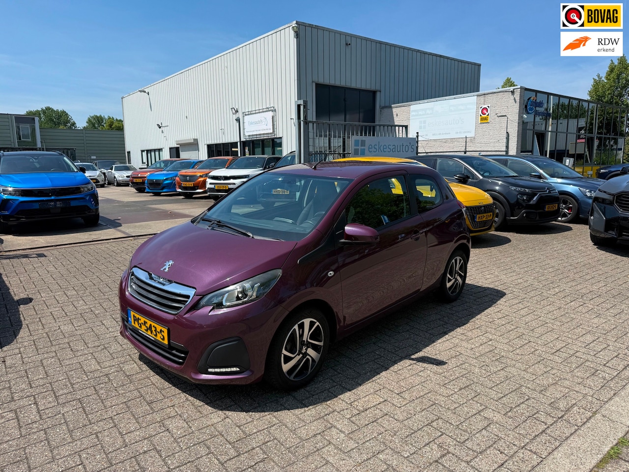 Peugeot 108 - 1.2 Puretech Allure 1.2 Puretech Allure, Airco, Stoelverwarming, Dealer auto - AutoWereld.nl