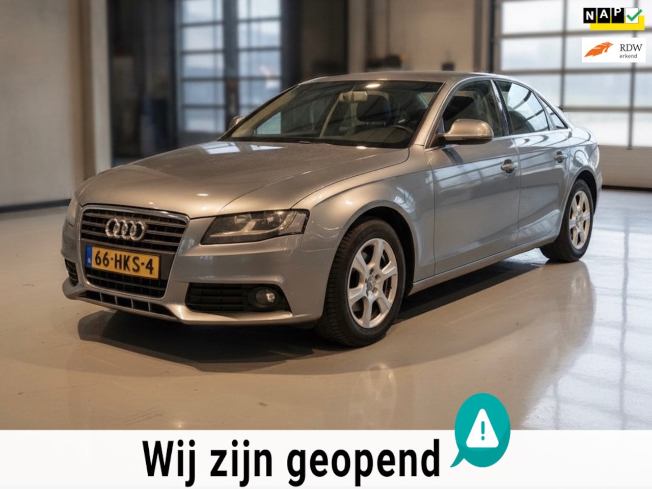 Audi A4 Limousine - 1.8 TFSI Pro Line-automaat-airco-1 jaar apk - AutoWereld.nl