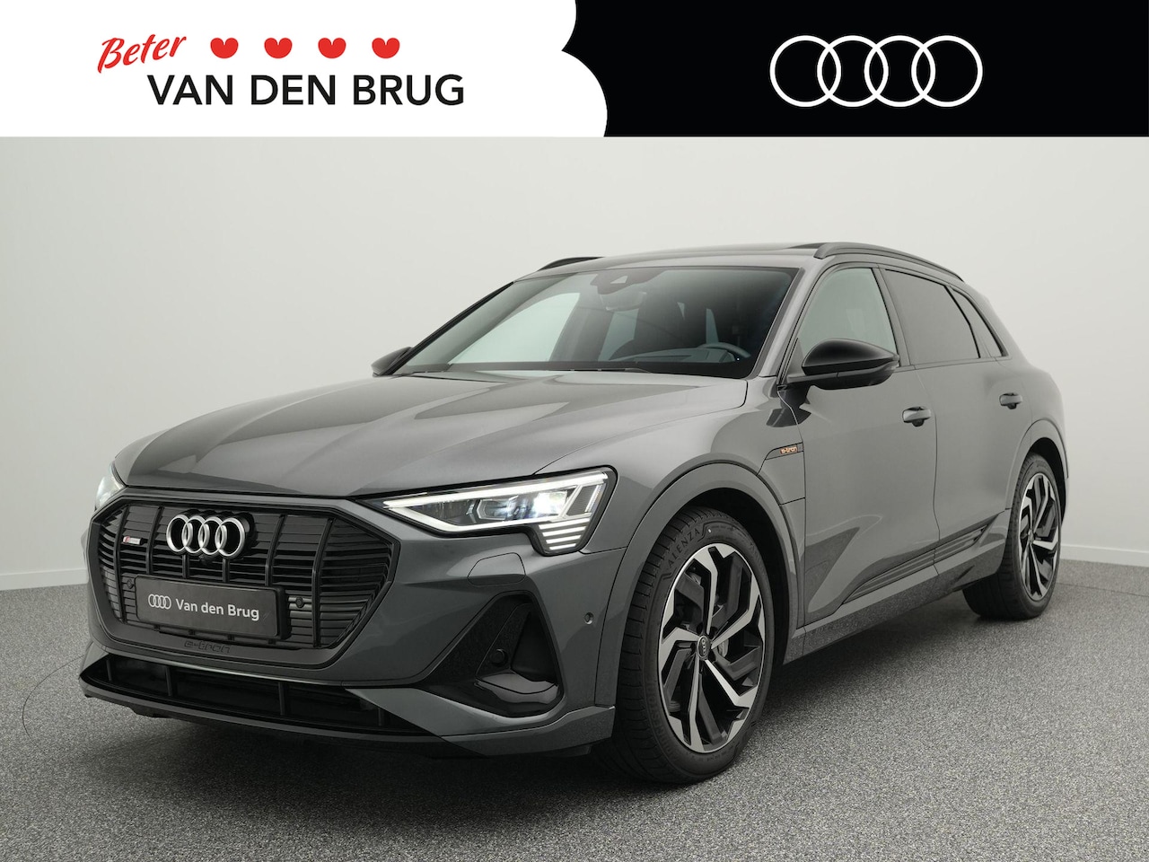 Audi e-tron - 55 quattro S edition 95 kWh | LED Matrix | Leder | Panoramadak | Elek. Achterklep | Head-u - AutoWereld.nl