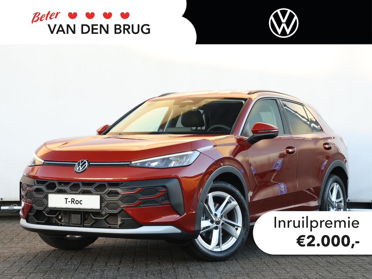 Volkswagen T-Roc - Life First Edition 1.5 eTSI 116 PK | Trekhaak | 18" velgen | Camera | Getint glas | - AutoWereld.nl