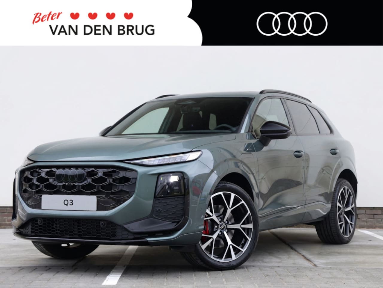 Audi Q3 - S edition e-hybrid 200 kW/272 PK | 20inch | Pano | Tech Pro | Optiek zwart | Privacy glas - AutoWereld.nl