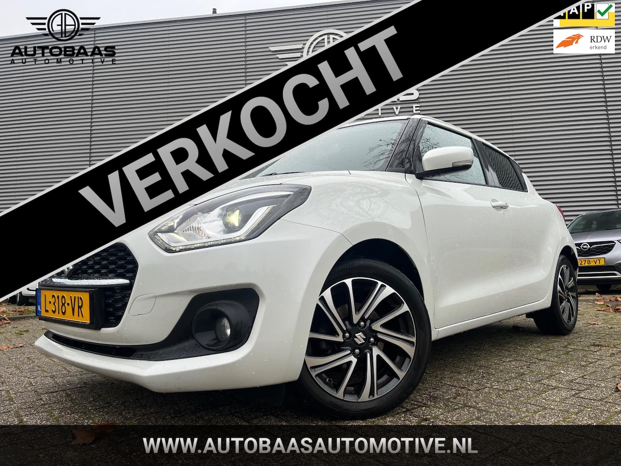 Suzuki Swift - 1.2 Style Smart Hybrid AUTOMAAT **APK 08-2027** NL-AUTO+NAP+1EIG+NAVI+STOELVERWARMING+FULL - AutoWereld.nl
