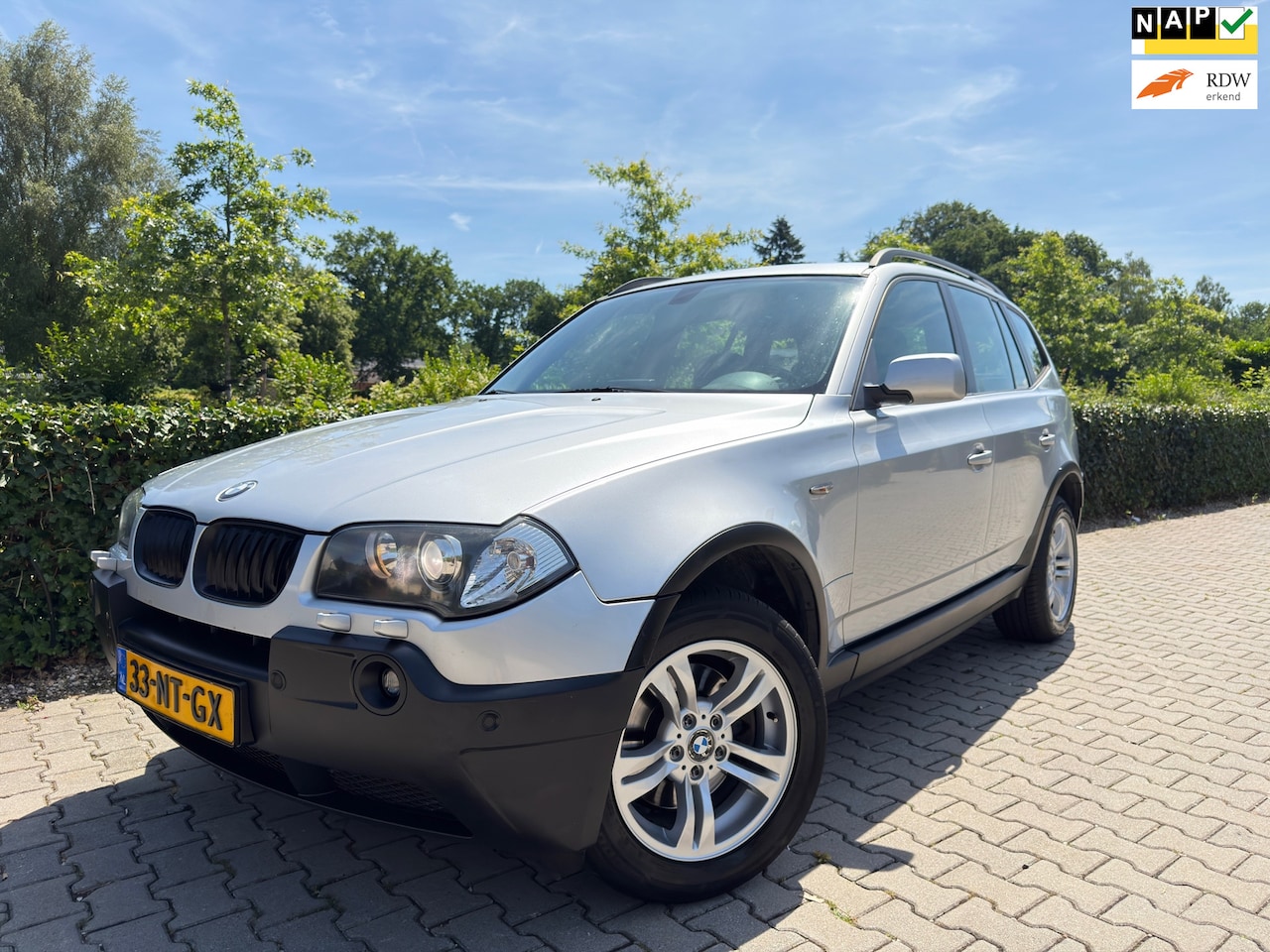 BMW X3 - 3.0i Executive Automaat , Clima / Leder / Navi / Zwarte Hemel / Pdc / Xenon / Trekhaak Afn - AutoWereld.nl