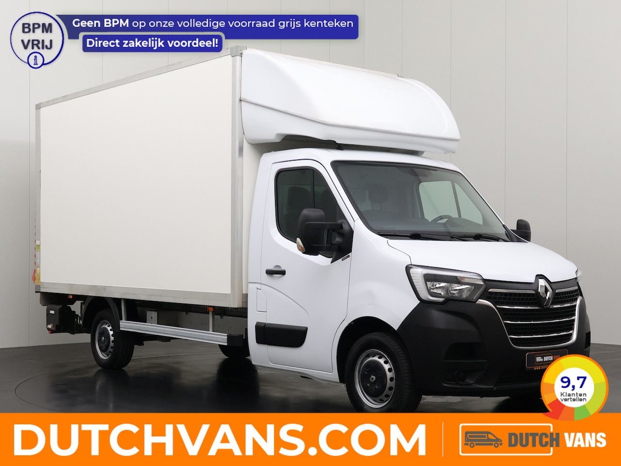 Renault Master - 2.3DCI 145PK Bakwagen+Laadklep | Multimedia | 3-Zits | Airco | Cruise - AutoWereld.nl